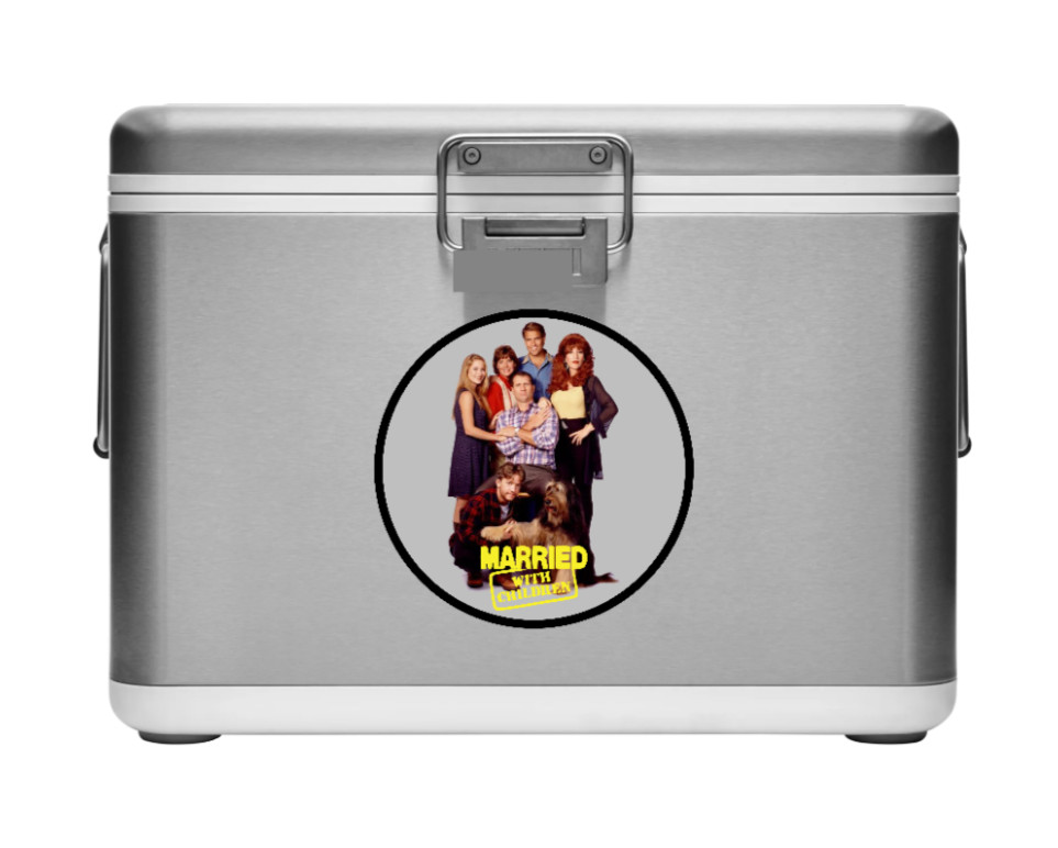 Married With Children – 4″ Vinyl Decal Handmade Laptop Decor Vehicle Cooler 251