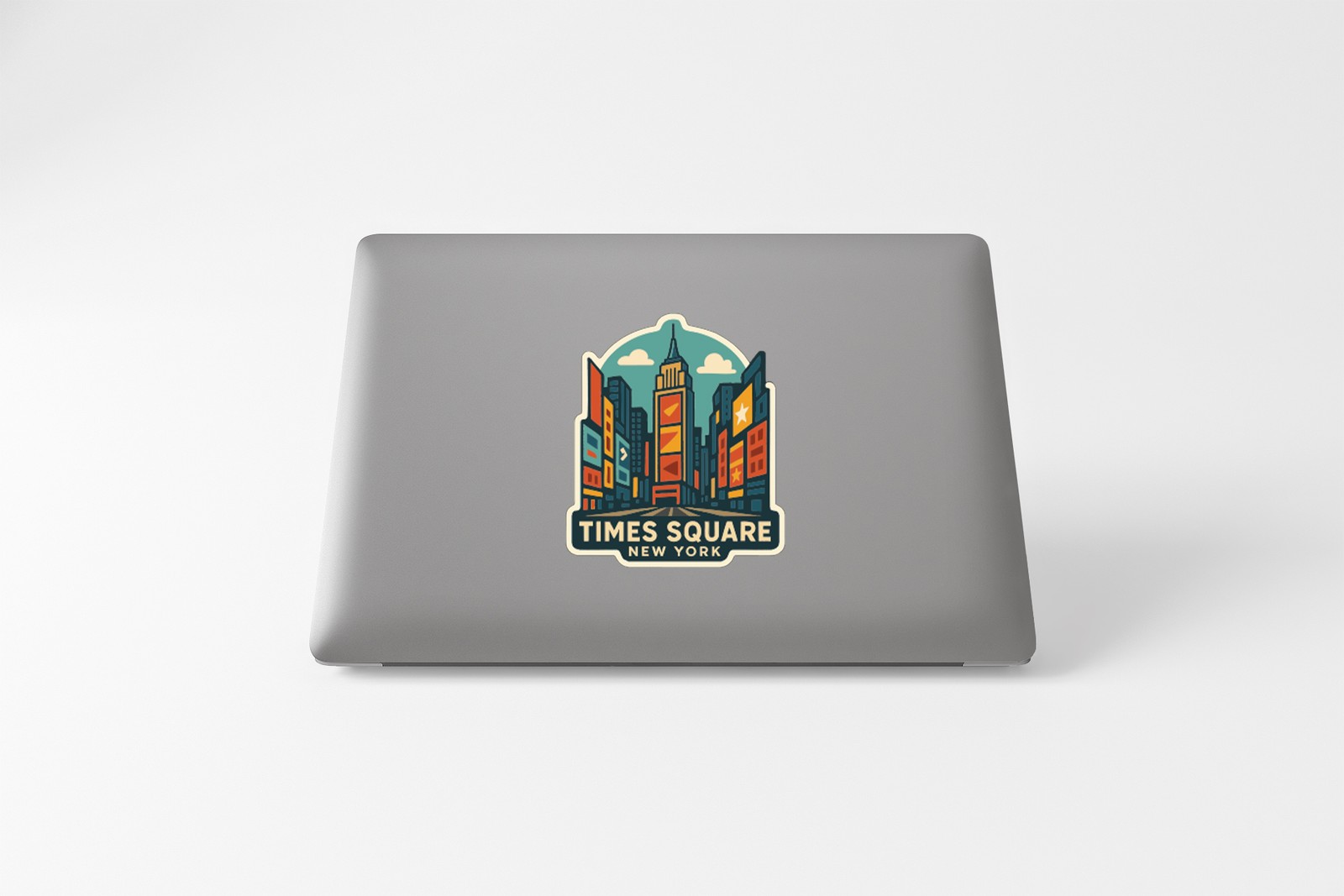 Times Square New York Sticker Decal Vinyl Die-Cut Symbolic Landmark Design
