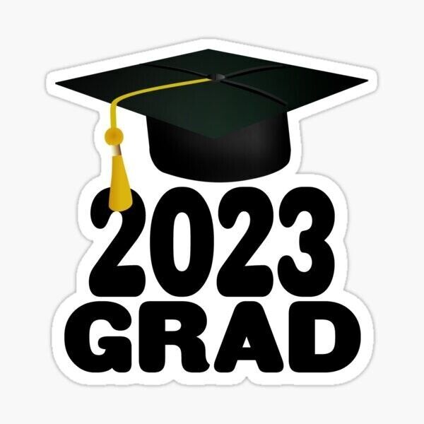 2023 Graduation Sticker Decal