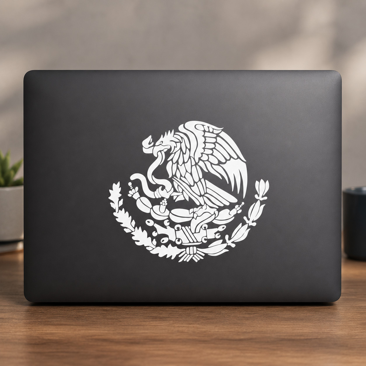 Mexican Eagle Coat of Arms Decal – Mexico Flag Eagle Vinyl Sticker