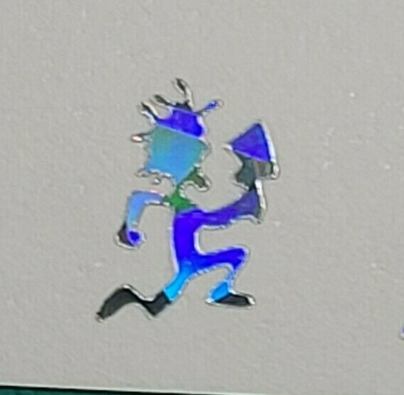 DIAMOND HATCHETMAN NAIL DECAL ICP INSANE CLOWN POSSE juggalette hatchetgirl