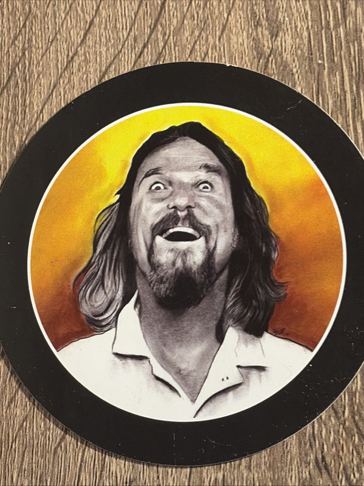 Big Lebowski The Dude Die Cut Vinyl Sticker