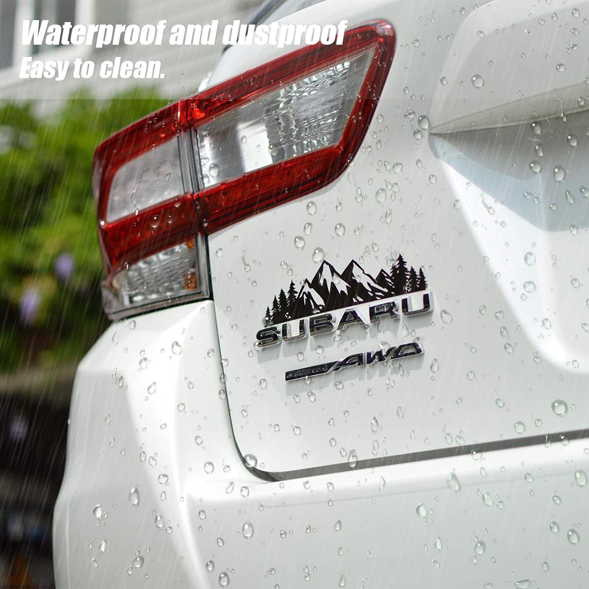 2 Pack Mountain Car Stickers Automotive Body Door Side Vinyl Tree Decal for SUV