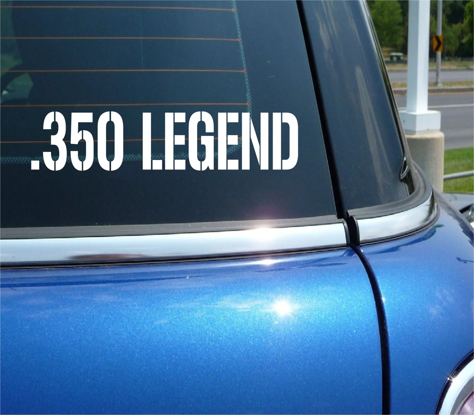 .350 LEGEND VINYL DECAL STICKER FOR AMMO CAN BULLET BOX SHELL CALIBER RIFLE CAR