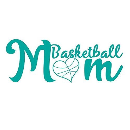 CMI ND002T Basketball Mom Decal Sticker | 7-Inches By 2.6-Inches | Premium