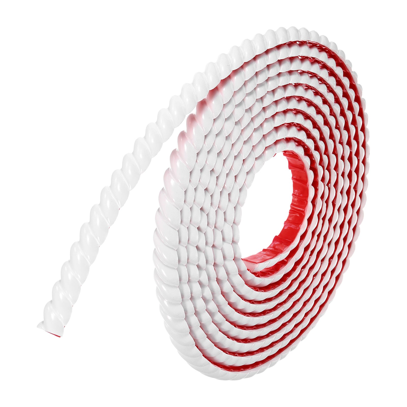 Flexible for Wall Trim Molding 16.4Ft x 0.79Inch Sticker, White