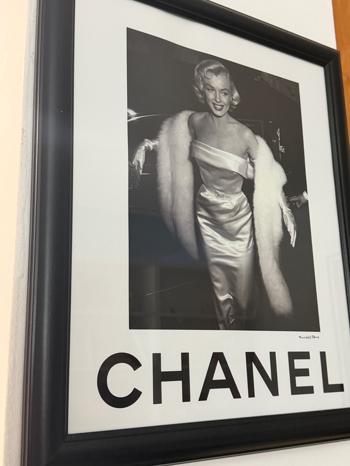 Chanel Marilyn Monroe Wall Art.
