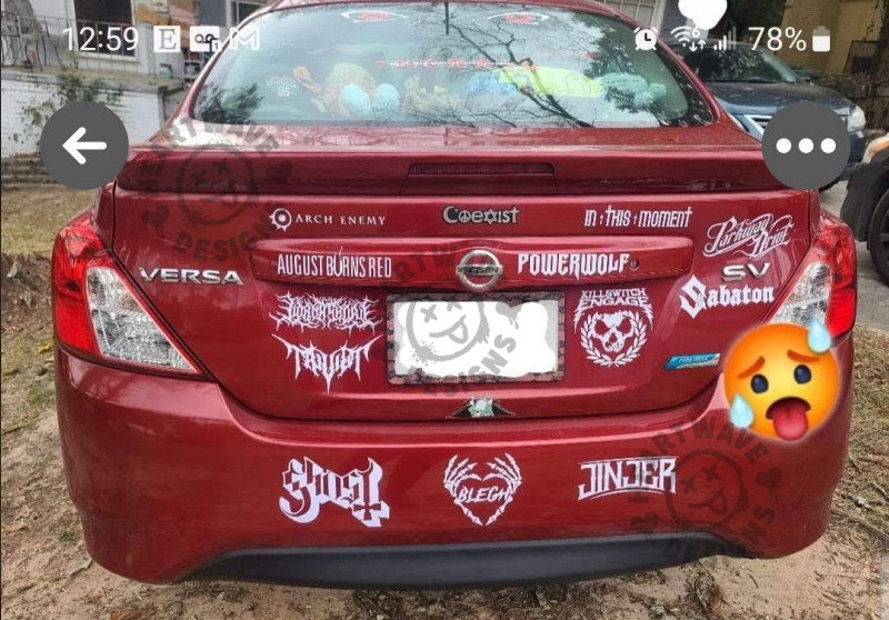 LORNA SHORE Custom Decal Vinyl Stickers