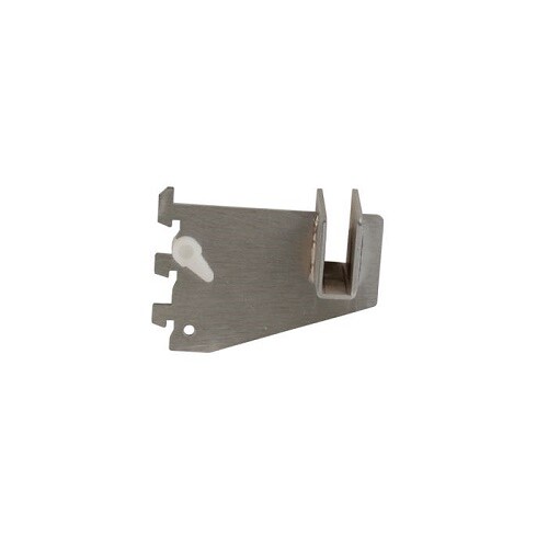 Econoco CR3-SC 3″ Long Rectangular Tubing Hangrail Bracket (Pack of 25)