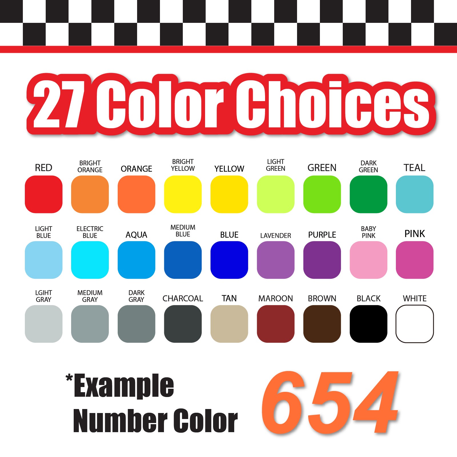 3 Digit Single Number Stickers Custom Decal Locker Door 3pcs Arial Italic