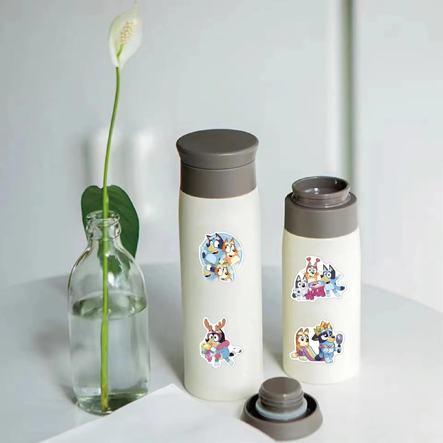 100 Cartoon Stickers Colorful Aesthetic VSCO Vinyl/PVC Waterproof Decals