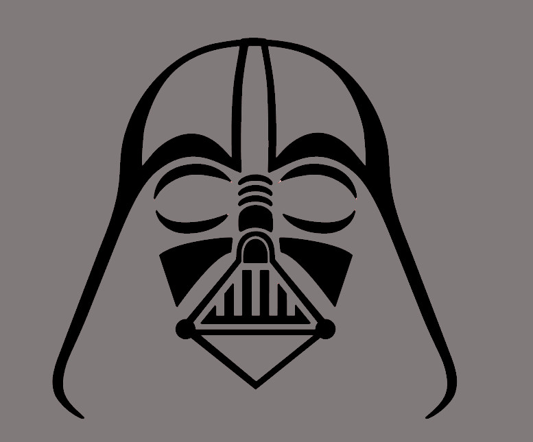DARTH VADEN HELMET LORD VADER STAR WARS, Decal Stickers for Cars, Window, Laptop