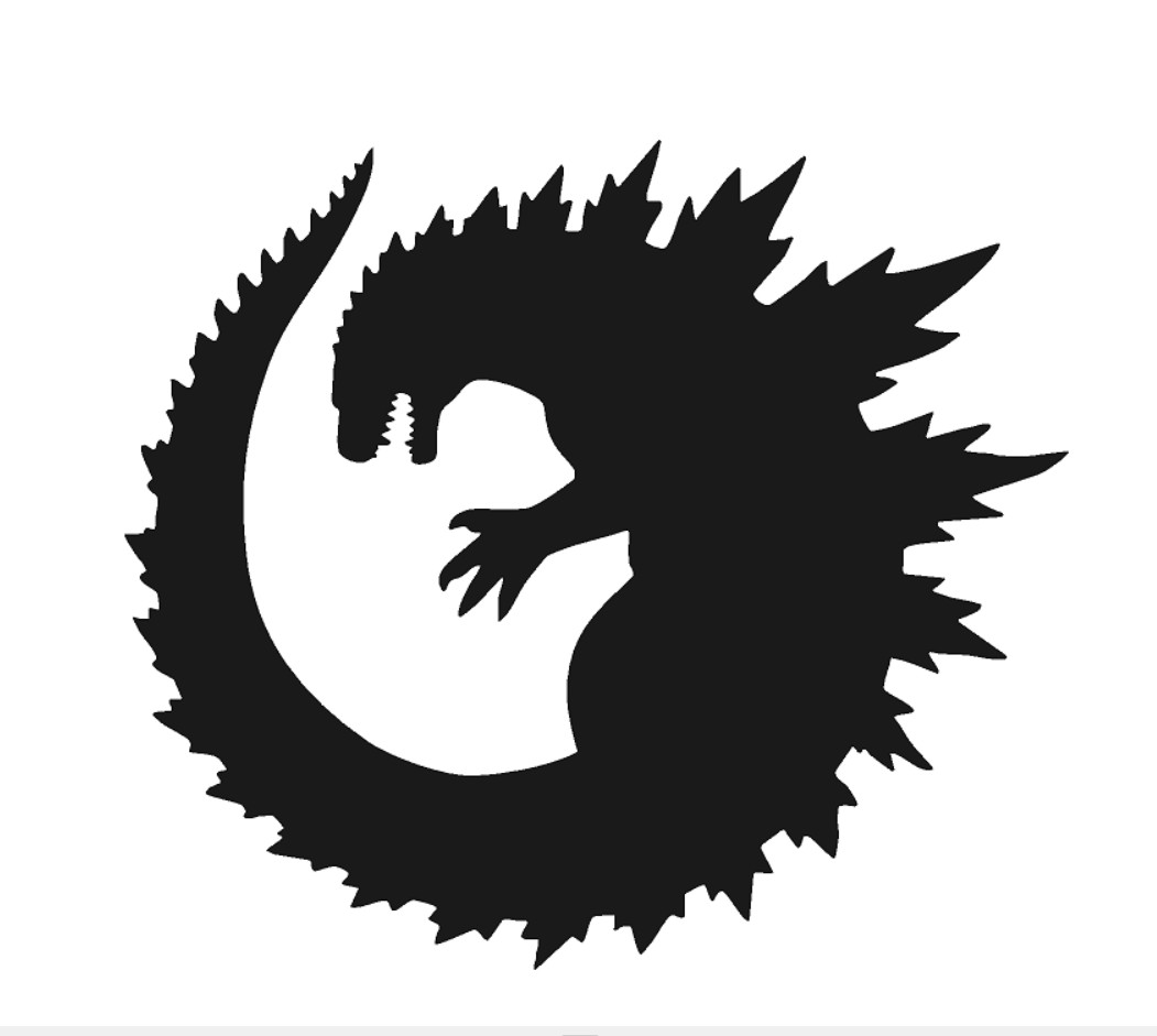 GODZILLA Gojira Vinyl Decal Car Wall Window Sticker CHOOSE SIZE COLOR