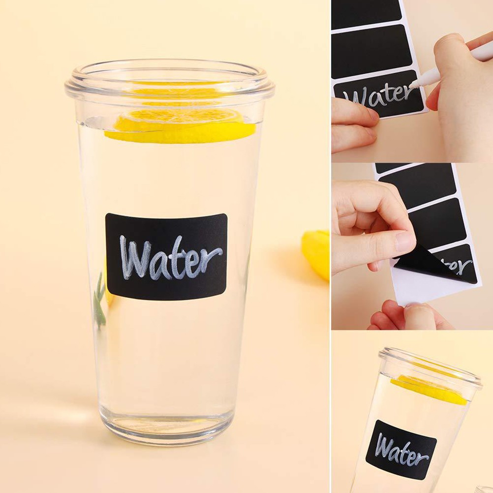 300 Pcs/Roll Rectangular Chalkboard Labels