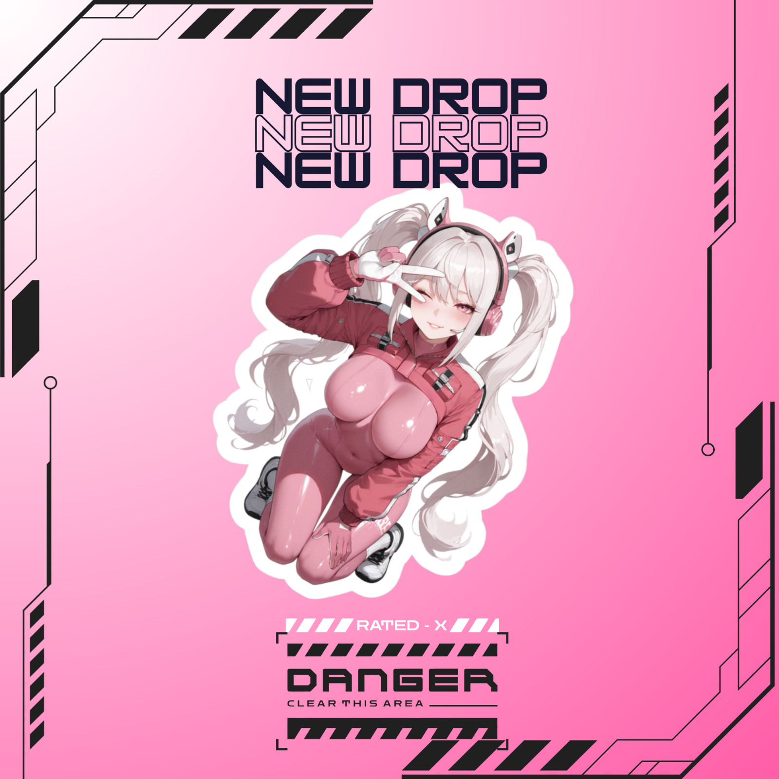 Alice | Goddess of Victory: Nikke | Anime Girl Waifu Sticker Decal
