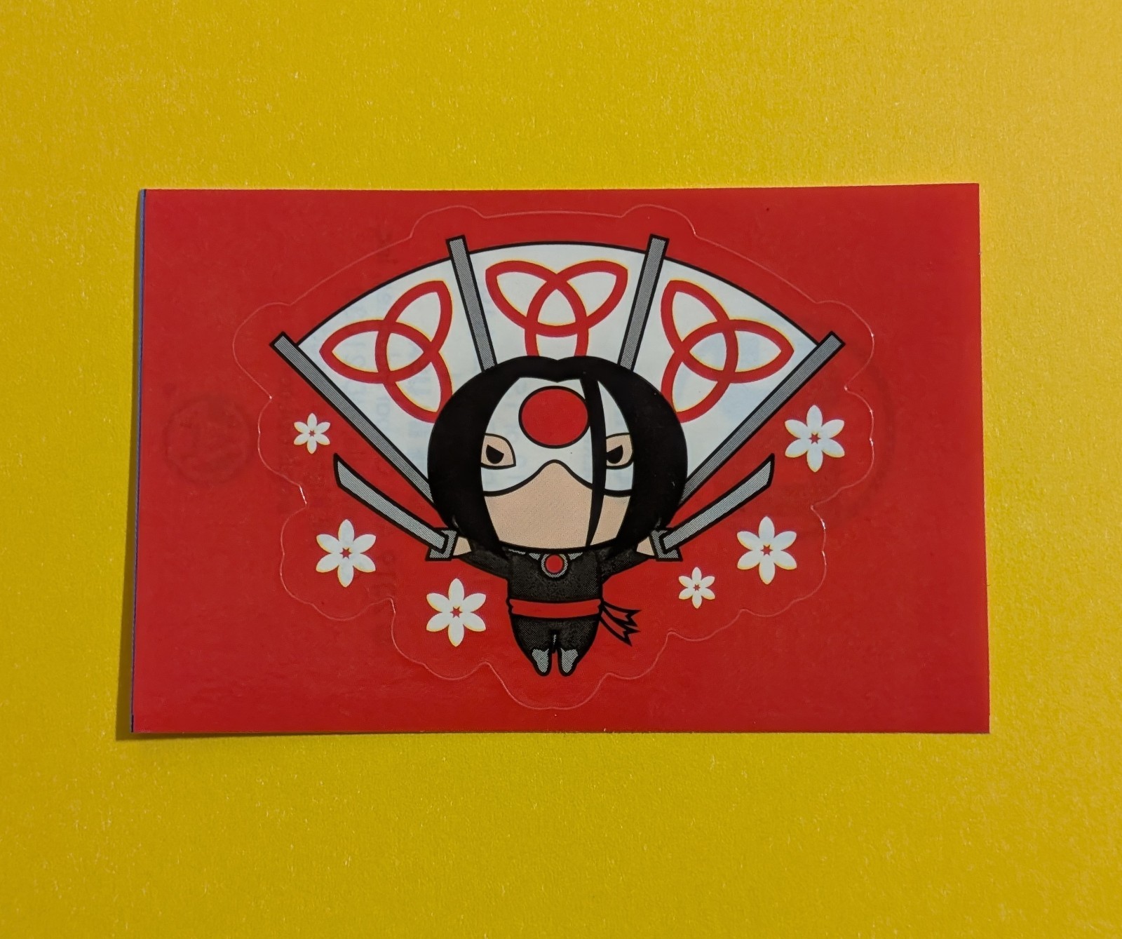 Katana Vending Sticker – 2019 DC Chibis Series 1 – Comic Book Superheroine