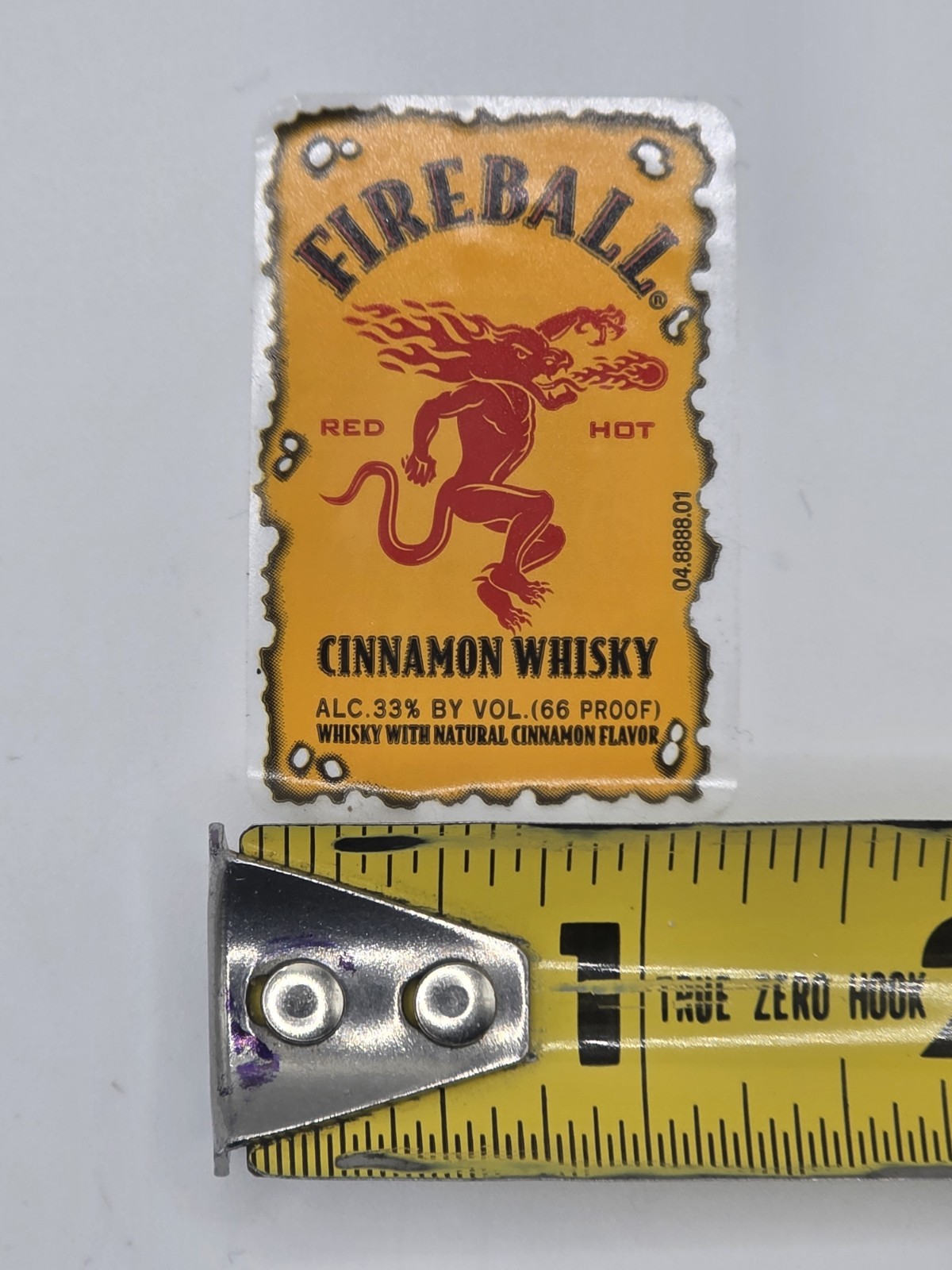(10)Fireball Logo Stickers Waterproof Vinyl Decal Die-Cut Laptop 1.25″ W X 1.75H