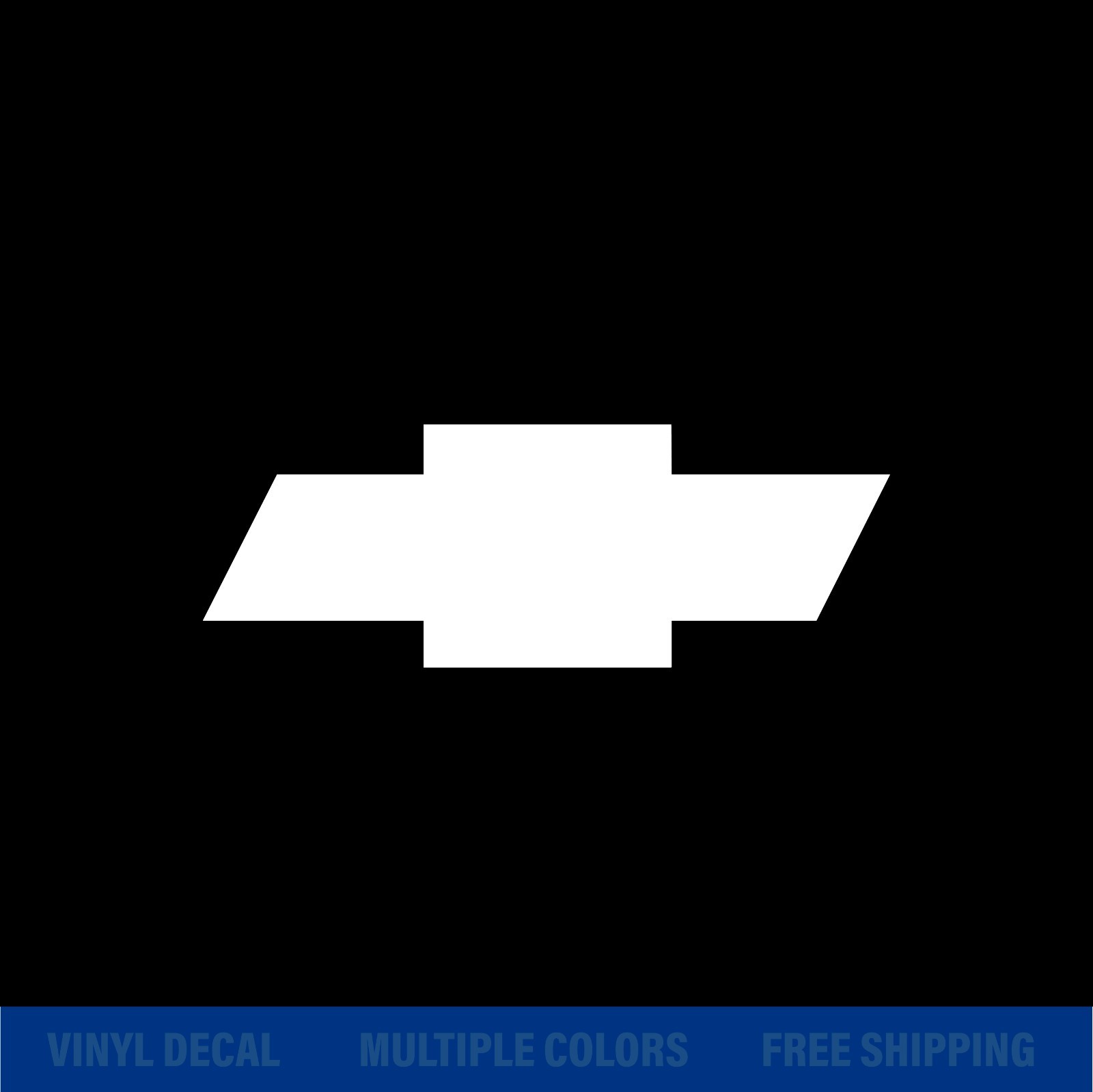 Chevrolet Bowtie Vinyl Decal Sticker – Car Truck Window Emblem | Multiple Colors