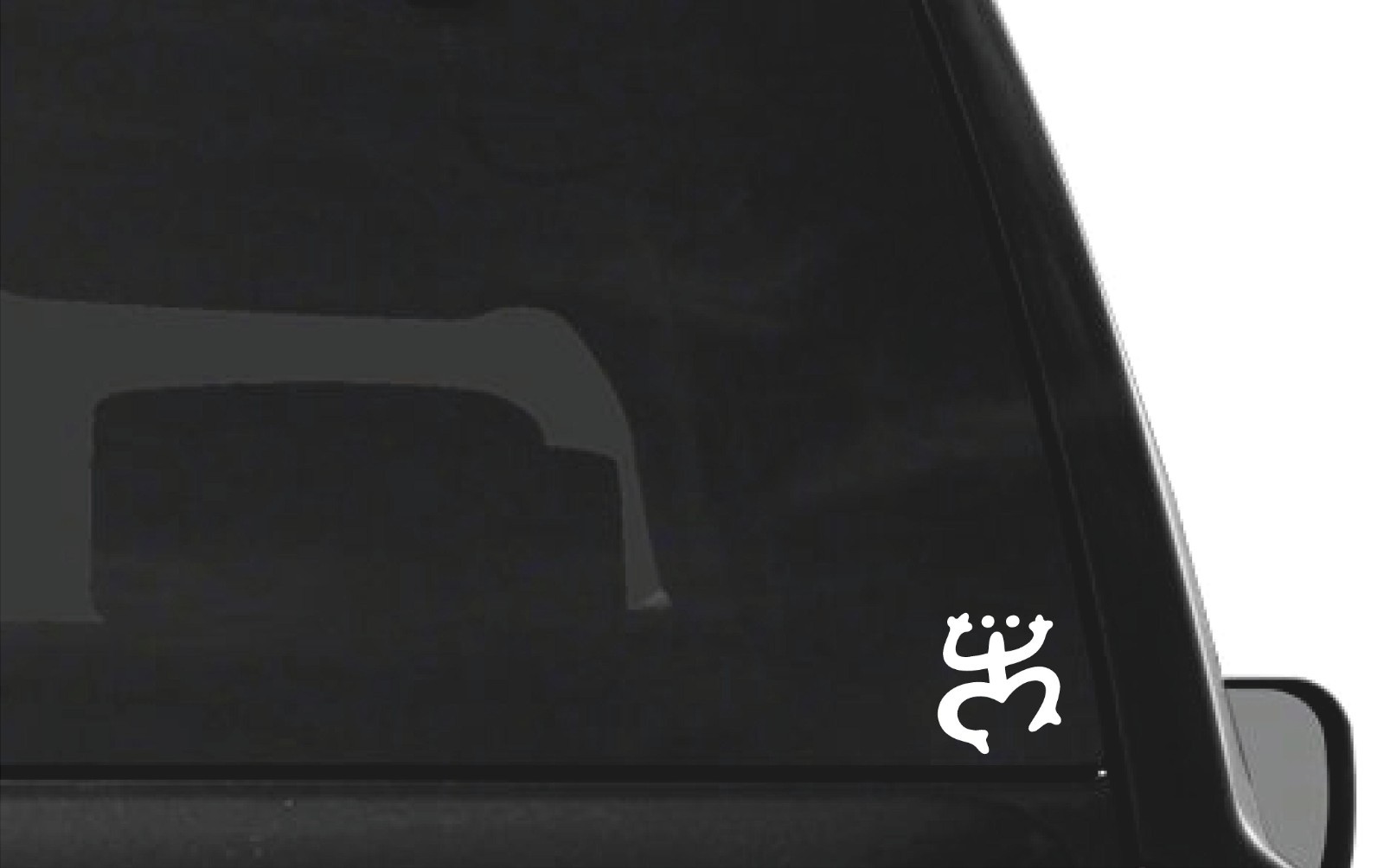 Set of 6 Coqui frog Puerto Rico Taino vinyl decal Symbol Sticker