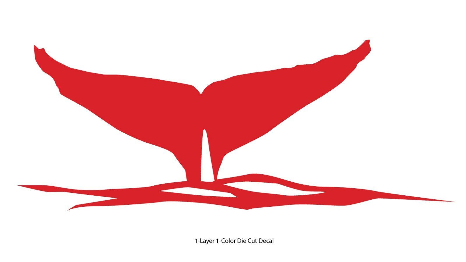 Sea life – Ocean Gray Whale’s Tail Outdoor Window Decal Vinyl Sticker 6Yrs Film