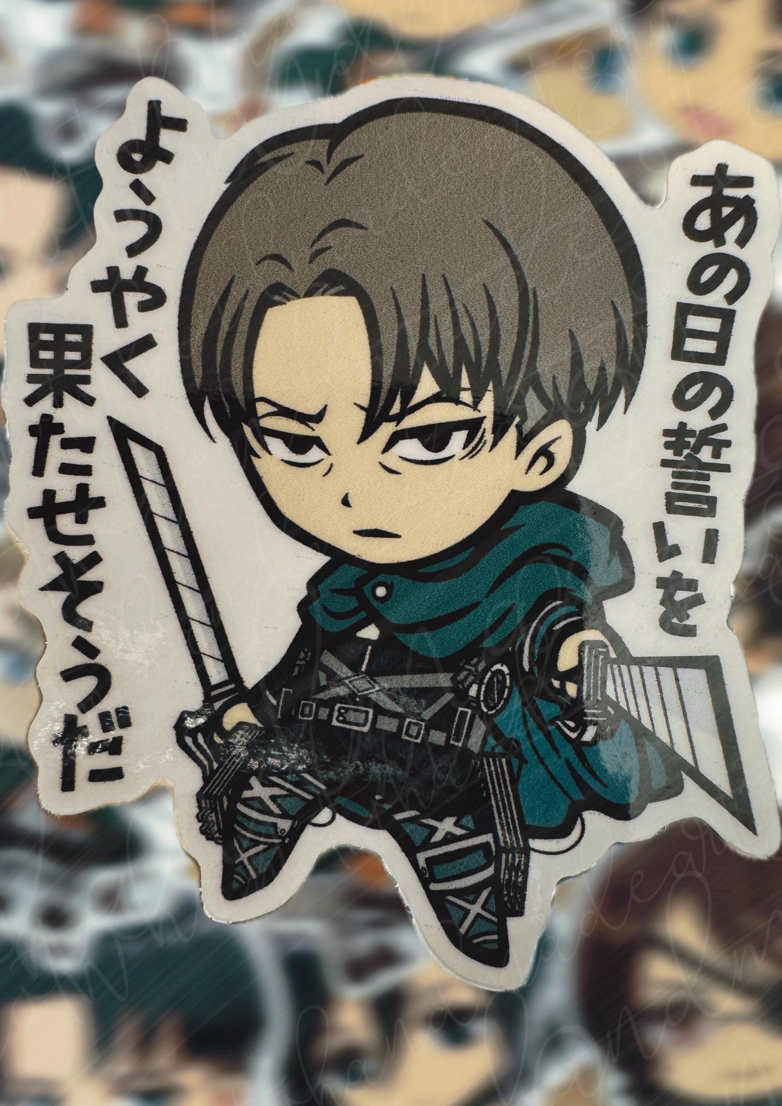 Attack On Titan Weatherproof Stickers