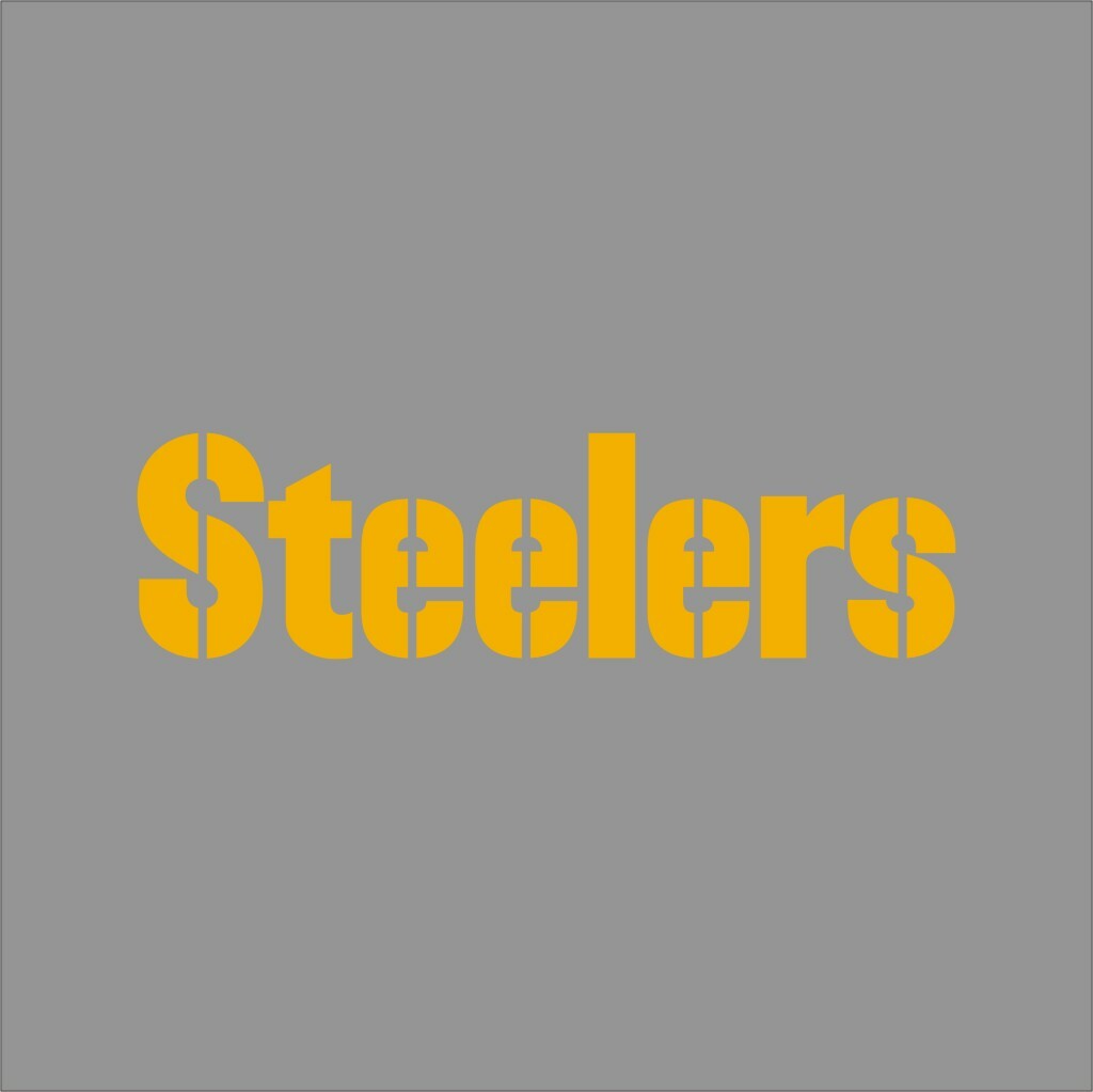 Pittsburgh Steelers #2 NFL Team Pro Sports Vinyl Sticker Decal Car Window Wall