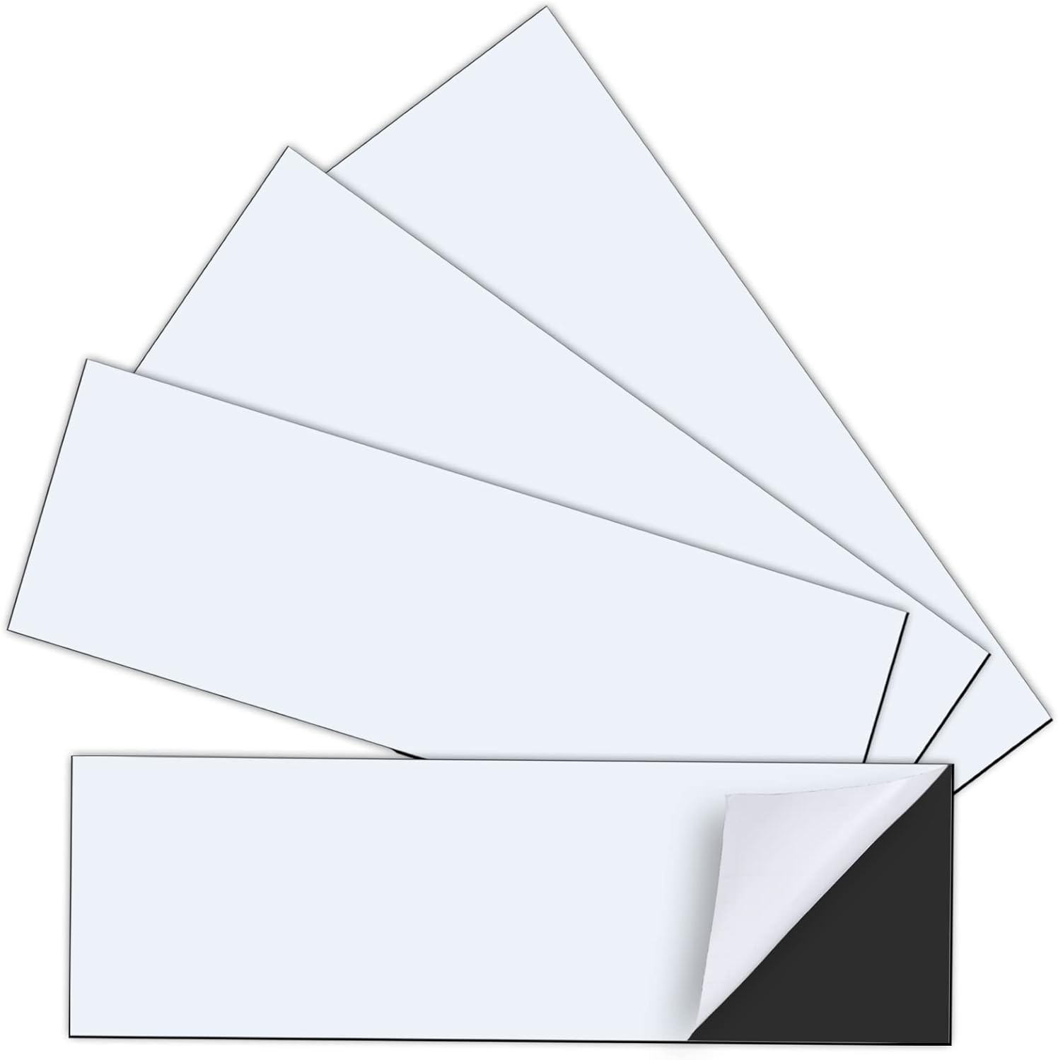 Bumper Sticker Magnets 4 Pcs 12×4 Inch Flexible Sheet