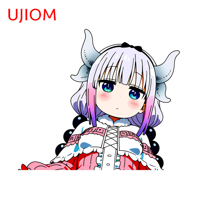 EARLFAMILY 5.1″ kanna kamui Futa Car Sticker Personality Waifu RV Hood Decals