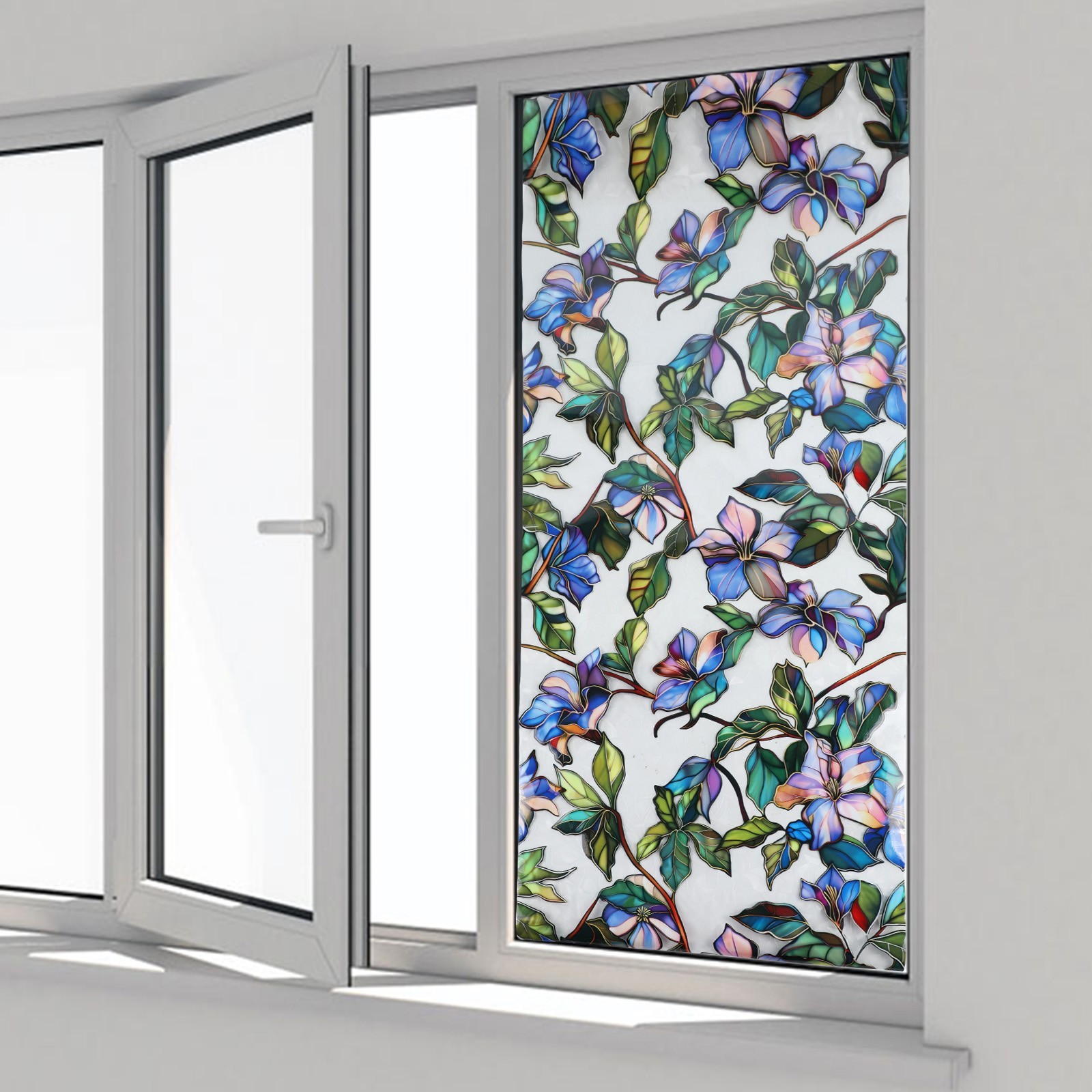 Indoor Privacy Colorful Window Film Easy Installation High-Quality PVC