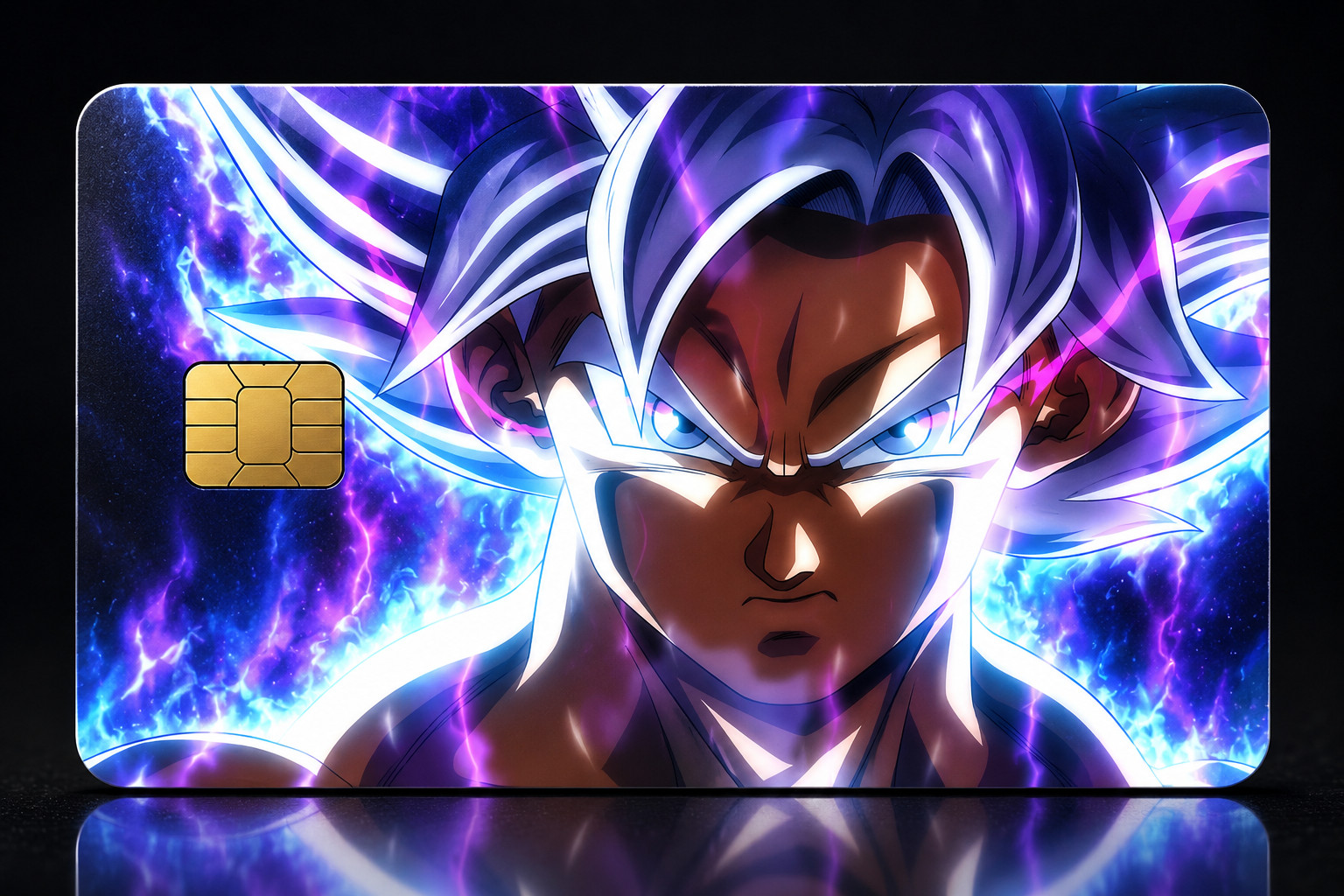 Anime Cartoon Holographic Credit Card Skin Credit Card Sticker- Action Anime