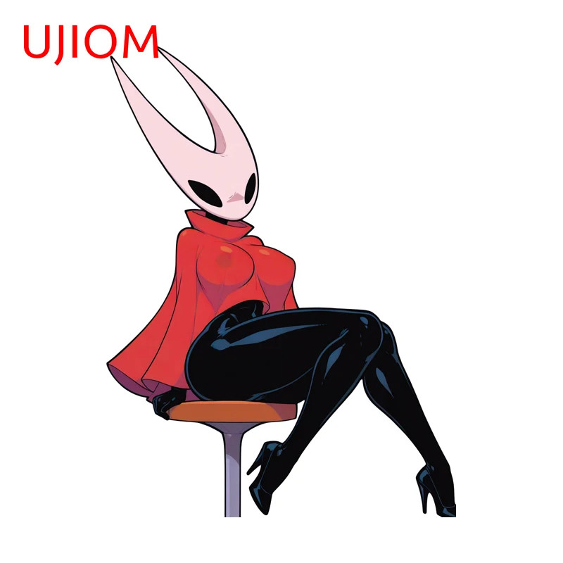 UJIOM Hollow Knight Anime Fanart Wall Stickers Cool Smart Home Computer Case