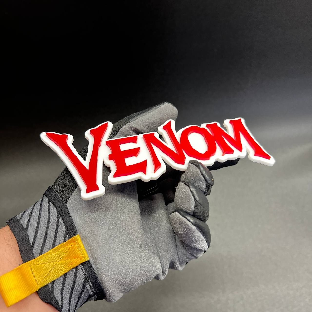 1PC Custom Venomous Text Car Badge Emblem Fender tailgate Aggressive Decal