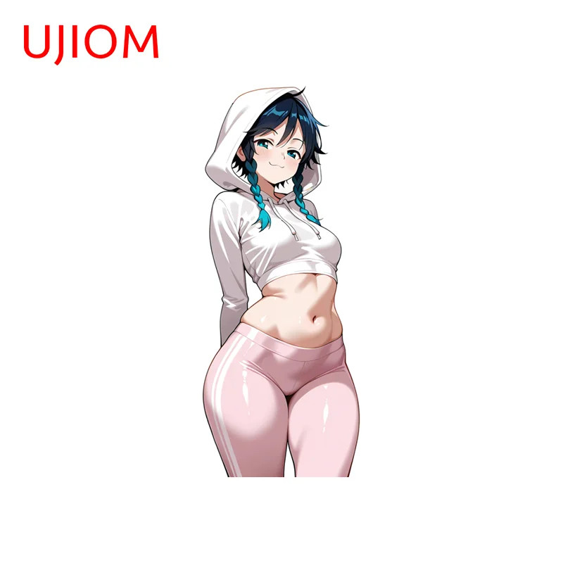 UJIOM Venti Femboy Wall Sticker Graffitieye Catching Sunscreen Decal Wallpapers