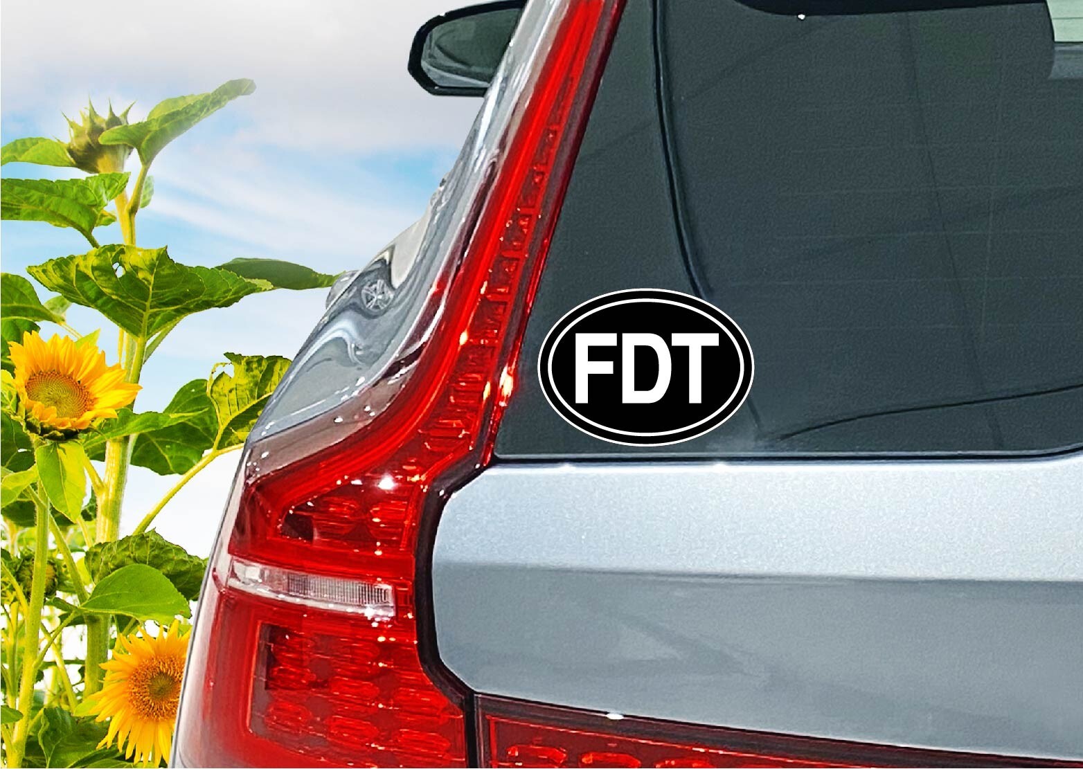 FDT Decal Sticker F Donald Trump Democrat Liberal Hillary Biden Kamala Harris US