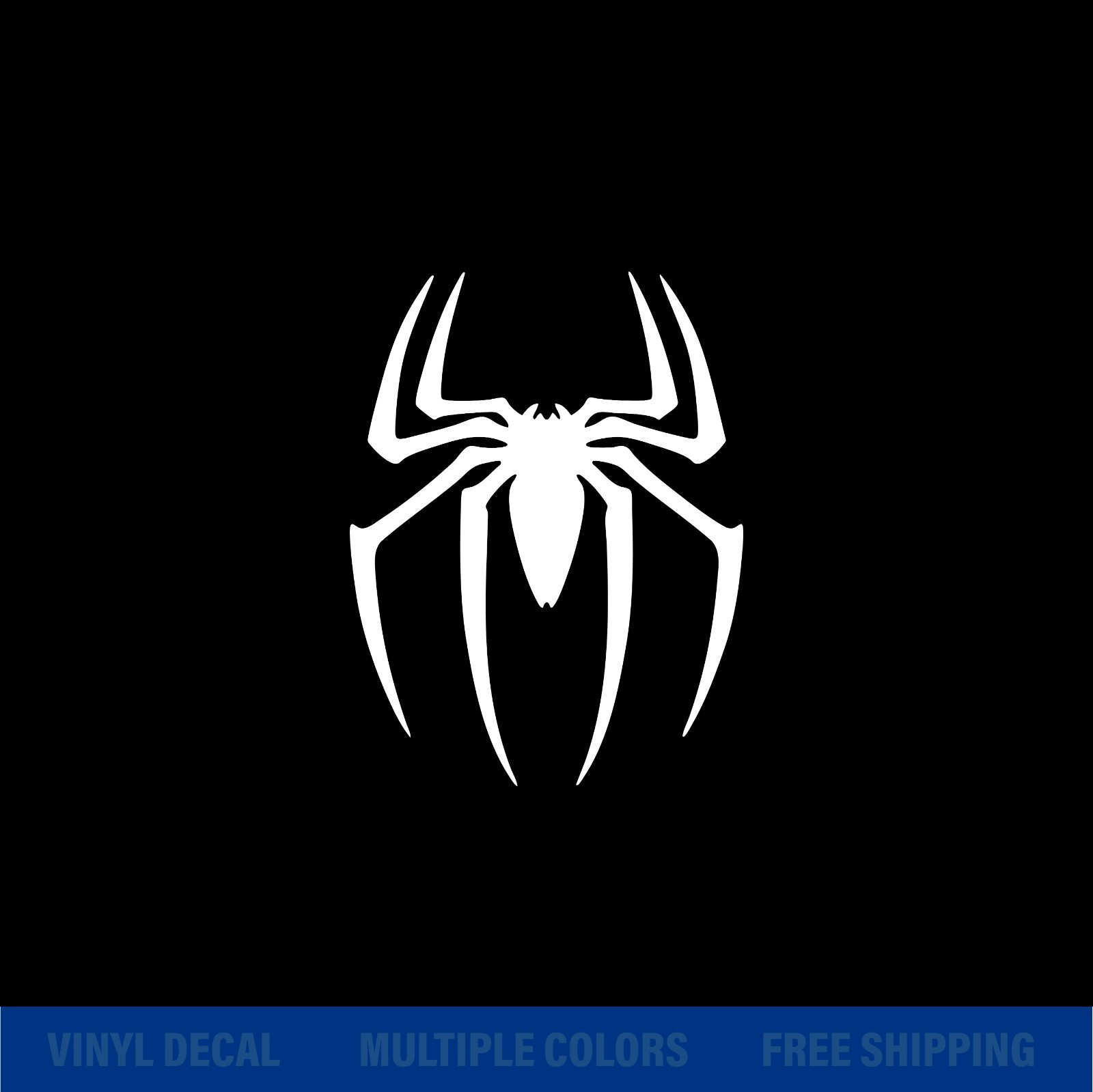 SpiderMan SPIDER Emblem Vinyl Decal Sticker | Multicolors & Free Shipping