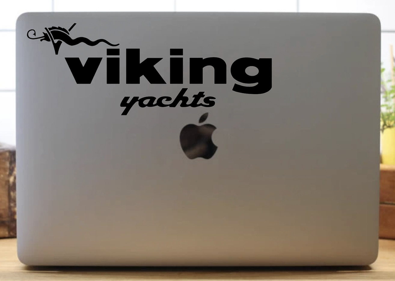Viking Yachts Logo Decal- Boat Sticker- Fishing Decal- Jet Ski Sticker