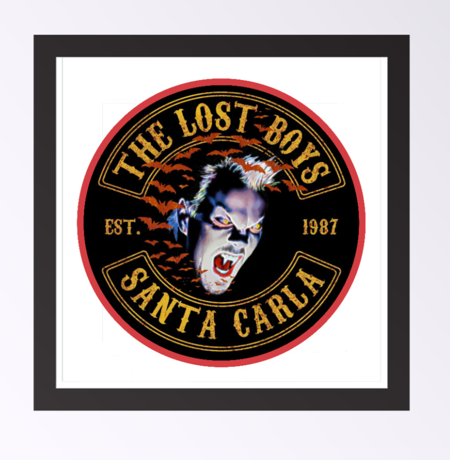 Halloween – Movie – The Lost Boys 87- 4″ Decal Vehicle Cooler Laptop Decor Frame