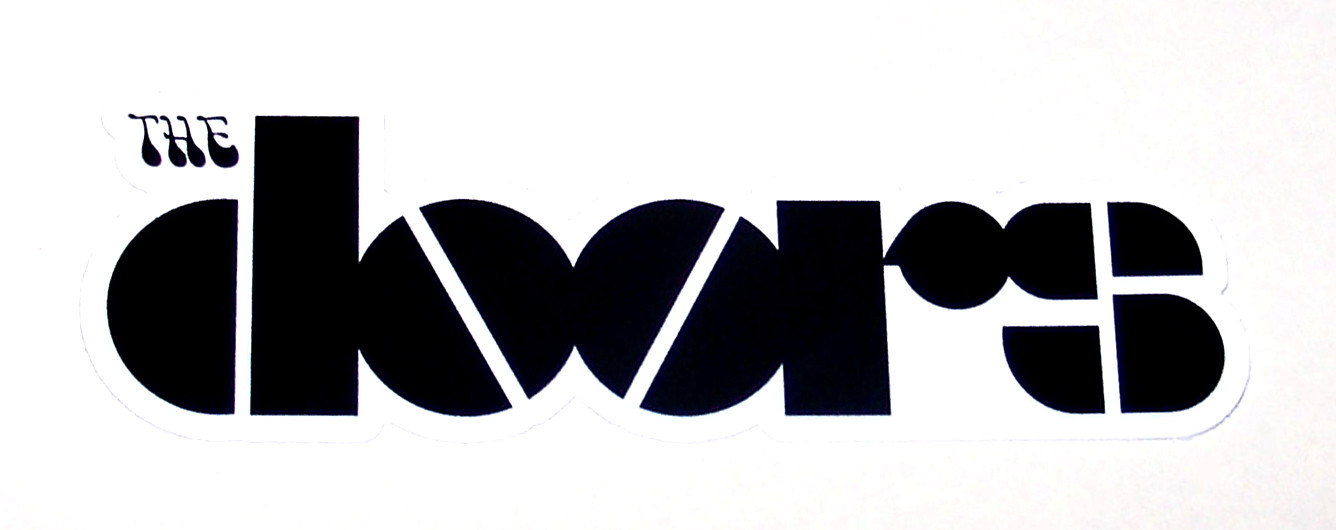The Doors – LARGE Die Cut Sticker Decal Music Band Classic Rock Jim Morrison