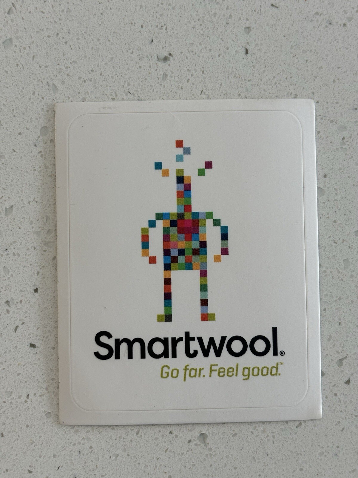 Smartwool Go Far. Feel Good. Logo Decal Sticker Rei