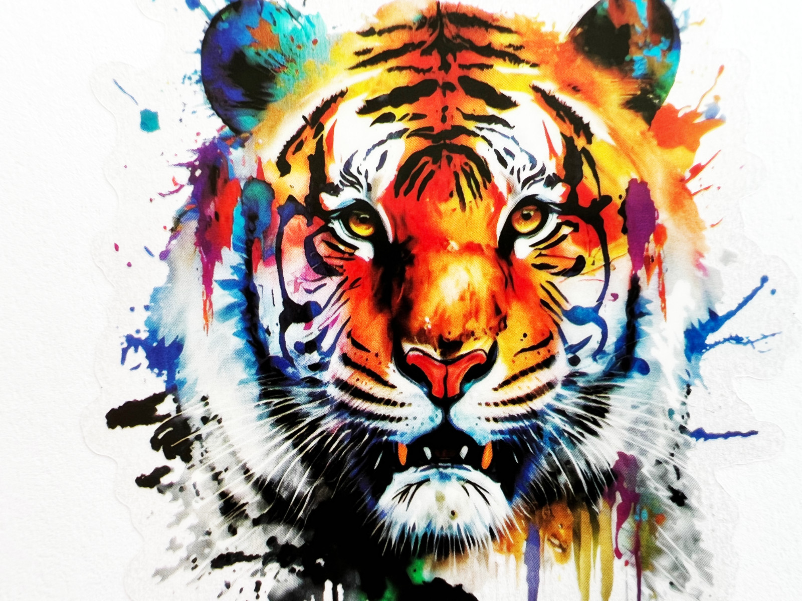 Cute Baby Tiger 3 Inch Transparent Sticker Jungle Nature Hiking Exploring Decal