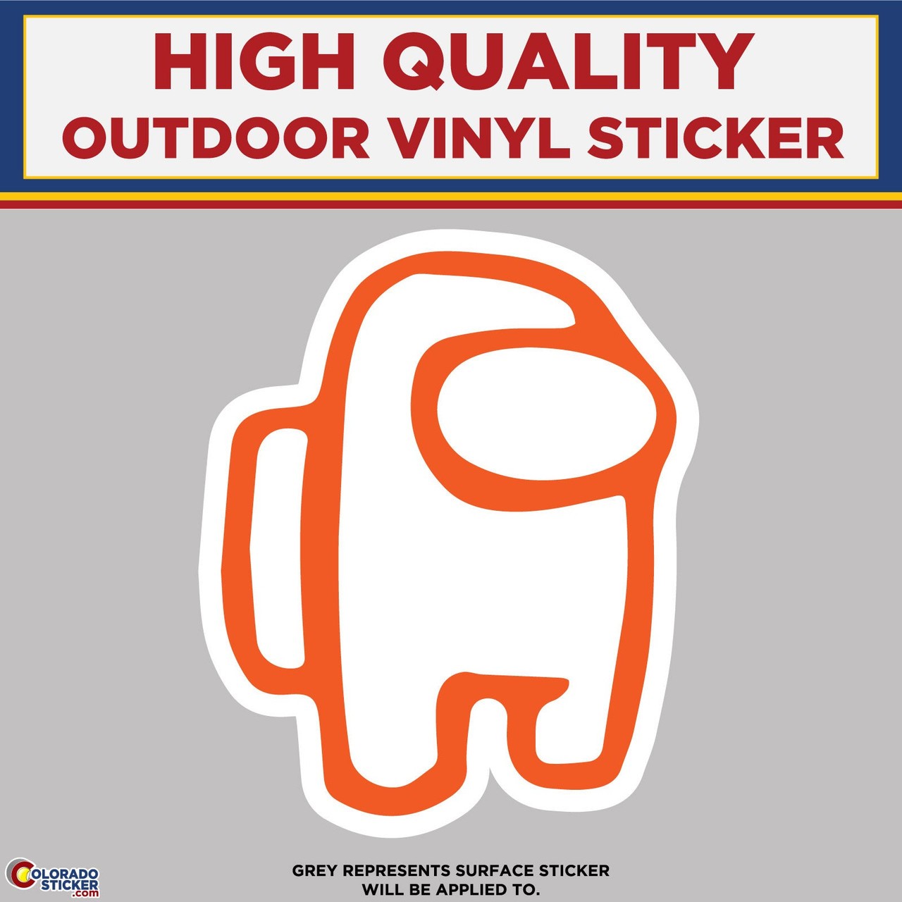 Among Us, High Quality Vinyl Stickers