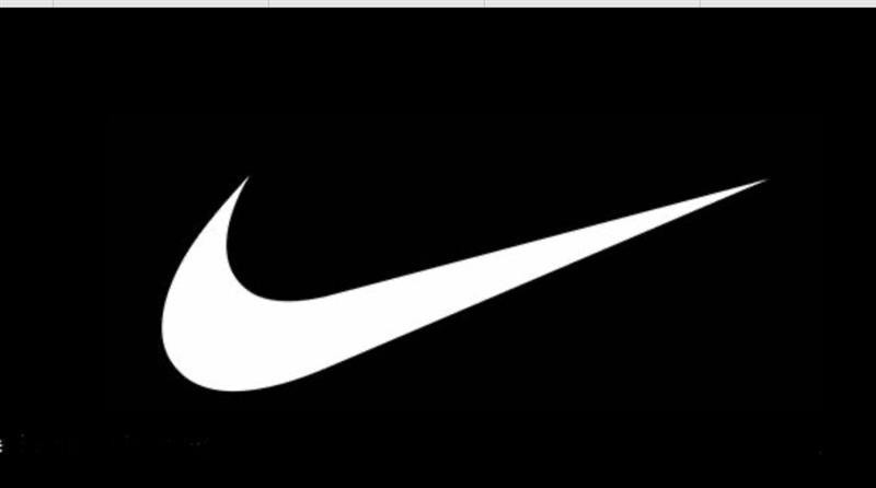 4x Nike Check Swoosh Decal Sticker for Laptop Tumbler Water Bottles etc