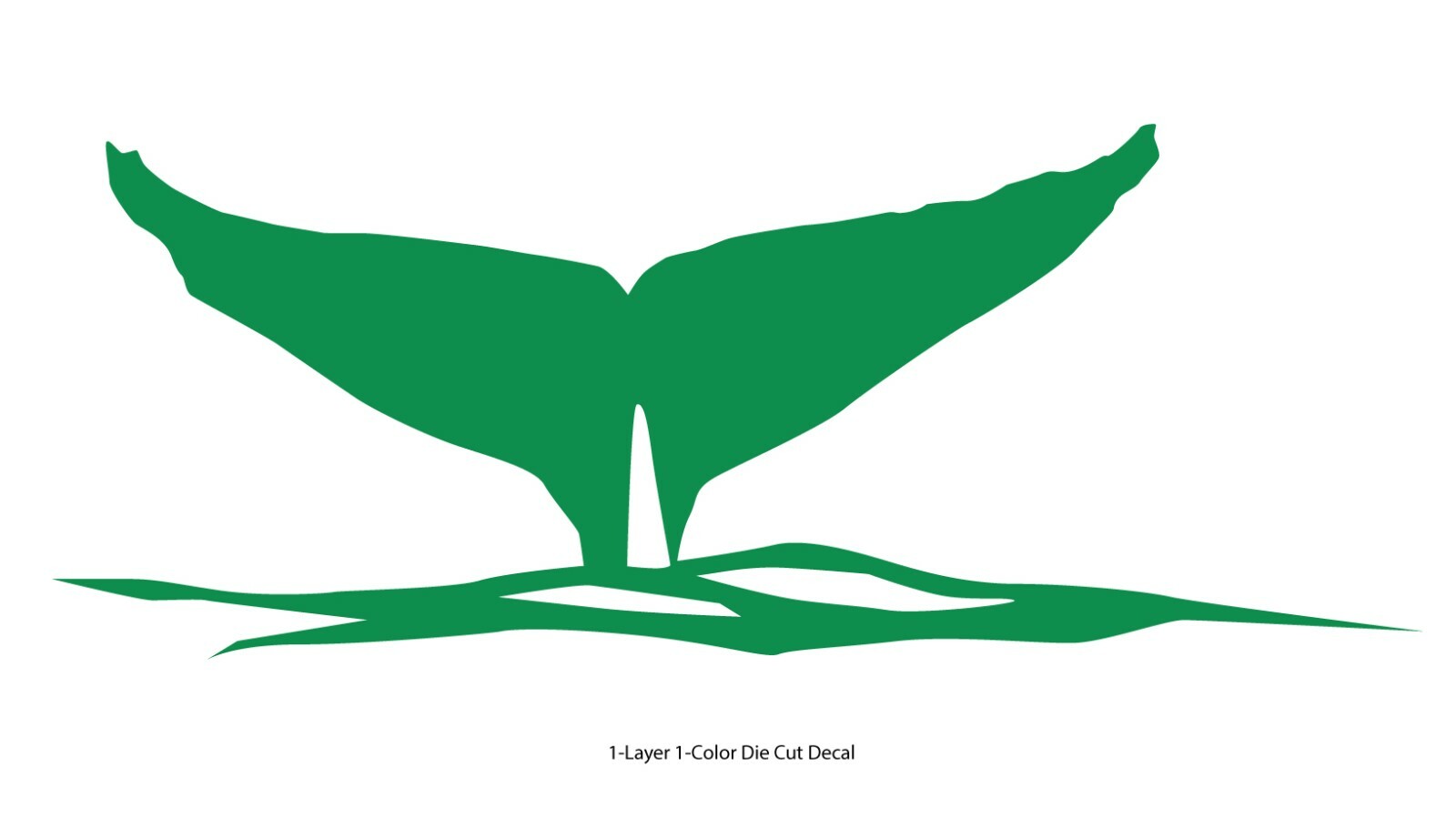 Sea life – Ocean Gray Whale’s Tail Outdoor Window Decal Vinyl Sticker 6Yrs Film
