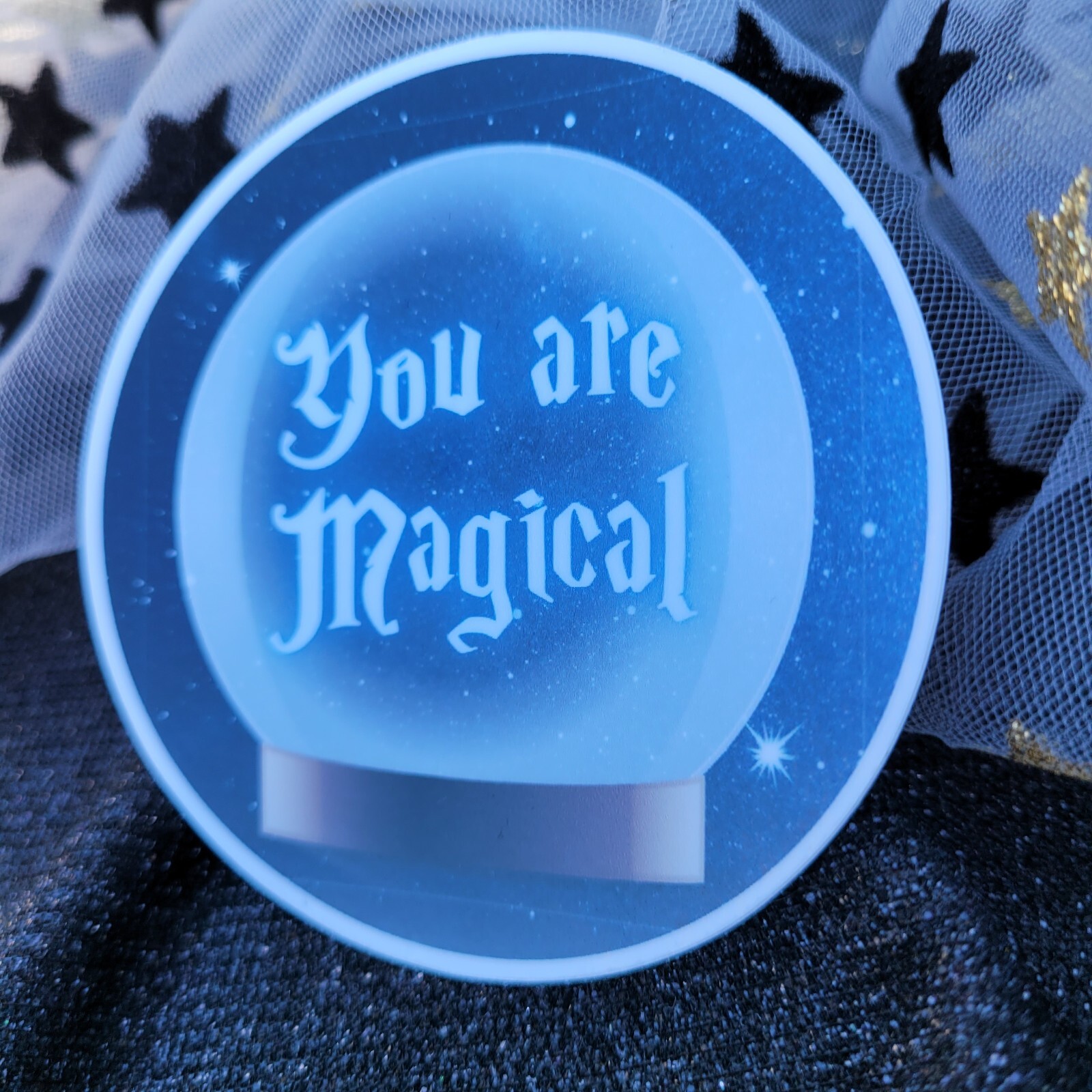 STKR021 You are Magical Vinyl Sticker -Wizard Witch Wizards Witches Mystical