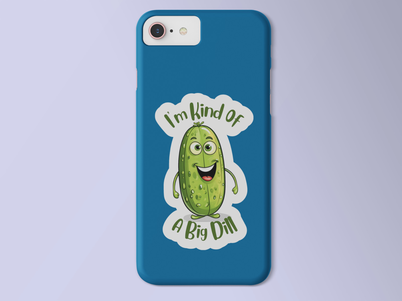 Big Dill PIckle 6″ Vinyl Laminated Vinyl Sticker