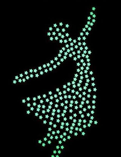 Glow in the Dark Stars for Ceiling, 500-Count, Largest Ceiling Glow Stars