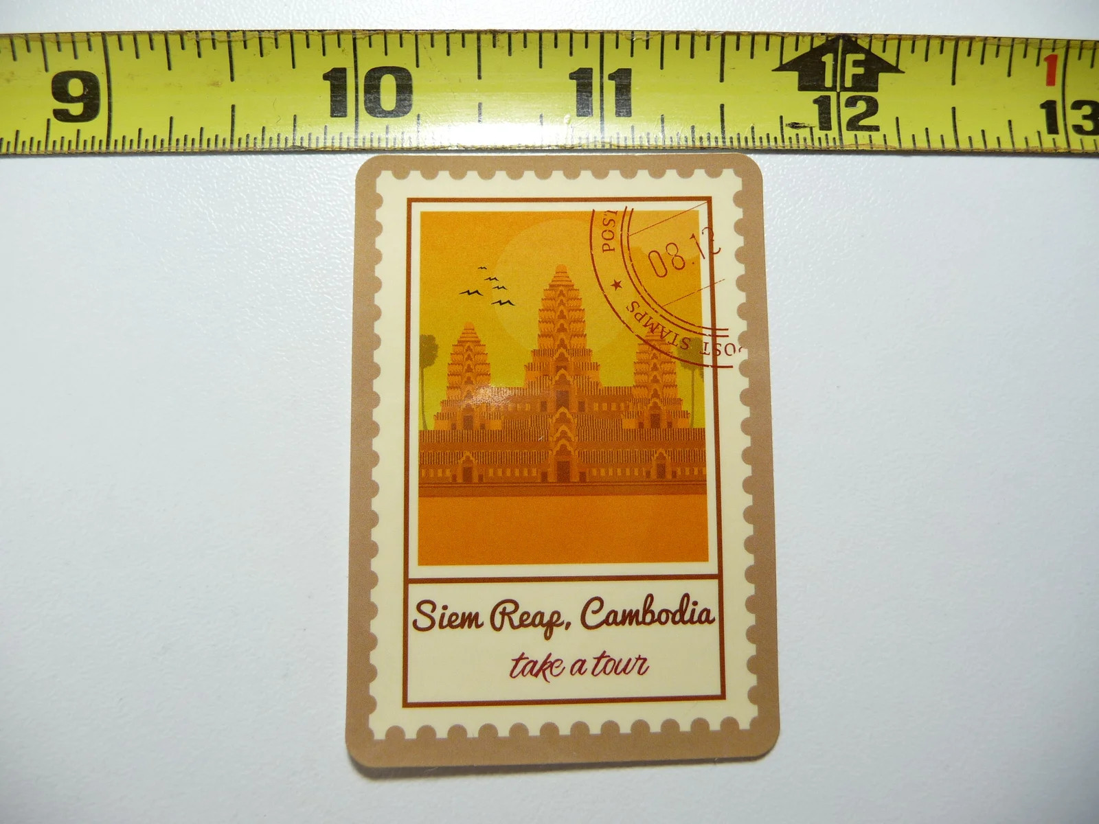 SIEM REAP CAMBODIA SMALL STICKER DECAL WORLD TRAVEL SITES FAMOUS FUNNY