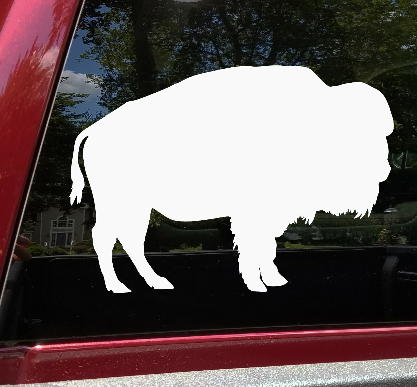 Buffalo V2 Vinyl Decal – Bison Wisent Prairie Animal – Die Cut Sticker