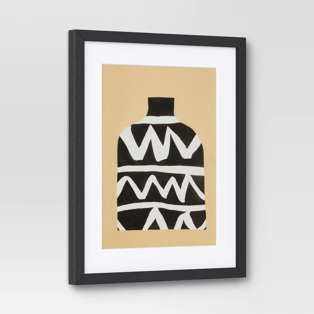 Threshold Poster Modern of 2 16″x20″ Set Vase I II Wall Art