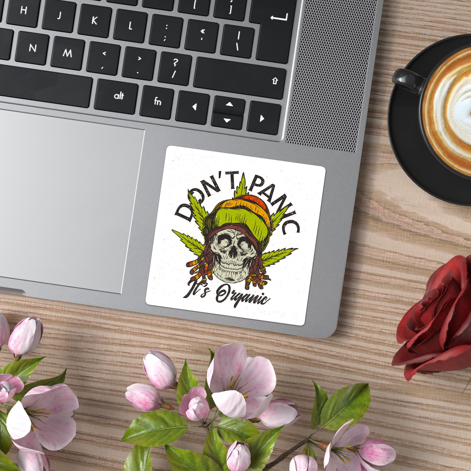 Don’t Panic Weed Organic – Vinyl Decal Sticker – Car Window Laptop – ebn9533